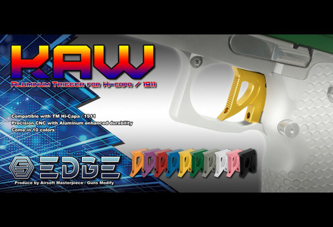 EDGE Custom KAW Aluminum Trigger for HI CAPA / 1911