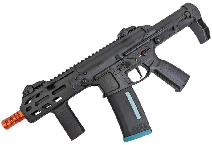 KWA Originals EVE-4 M-LOK AEG 2.5+ (adjustable FPS; non cutoff) Polymer Receiver Black