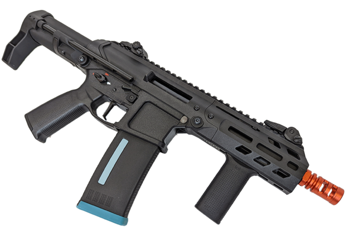 KWA Originals EVE-4 M-LOK AEG 2.5+ (adjustable FPS; non cutoff) Polymer Receiver Black