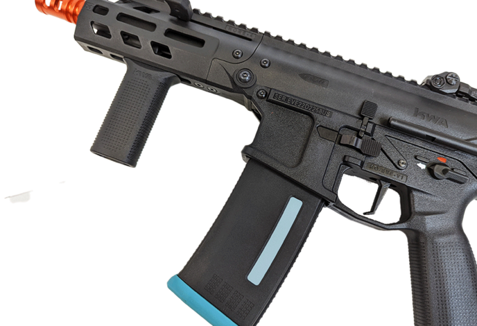 KWA Originals EVE-4 M-LOK AEG 2.5+ (adjustable FPS; non cutoff) Polymer Receiver Black