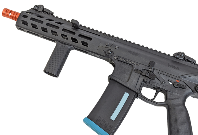 KWA Originals EVE-9 M-LOK AEG 2.5+ (adjustable FPS; non cutoff) Polymer Receiver Black