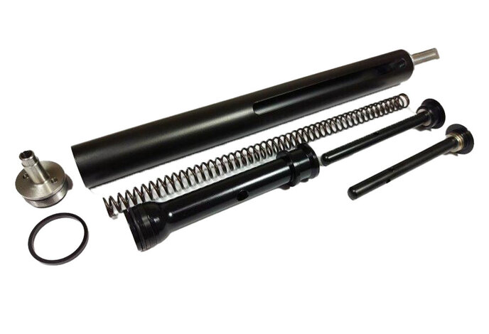 Maple Leaf VSR10 Complete Upgrade Cylinder Kit, 45 Degree Aluminum Piston, Zero Friction Spring Guide,