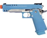G&G GPM1911 CP Double Stack Green Gas Blowback Pistol Macaron Blue