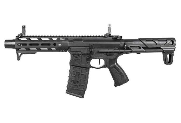 G&G ARP556 2.0 ETU MOSFET Polymer Receiver M4 PDW AEG with 7 inch Metal M-LOK Rail
