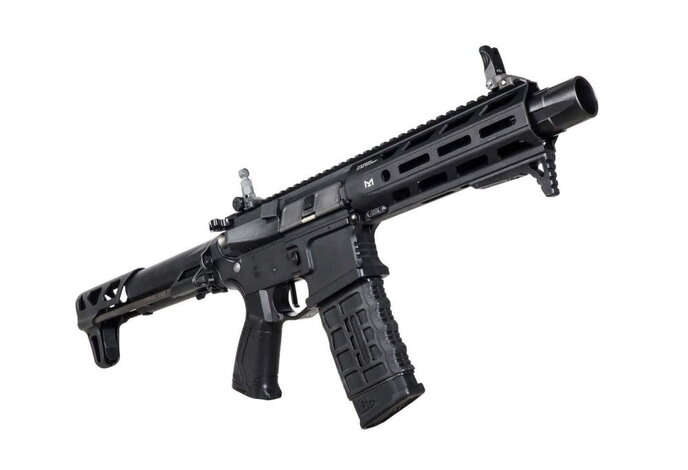 G&G ARP556 2.0 ETU MOSFET Polymer Receiver M4 PDW AEG with 7 inch Metal M-LOK Rail