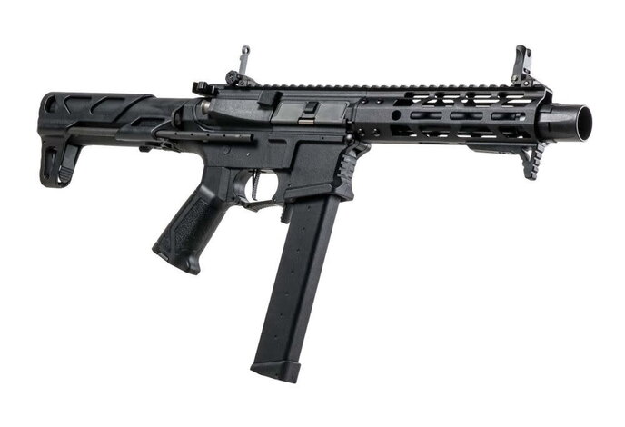 G&G ARP9 2.0 ETU MOSFET Polymer Receiver M4 PDW AEG with 7 inch Metal M-LOK Rail