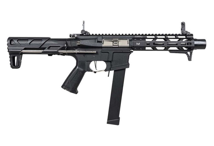 G&G ARP9 2.0 ETU MOSFET AEG with 7 inch Metal M-LOK Rail and Stainless Steel Accents