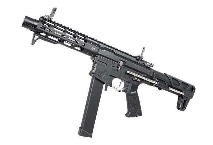 G&G ARP9 2.0 ETU MOSFET AEG with 7 inch Metal M-LOK Rail and Stainless Steel Accents