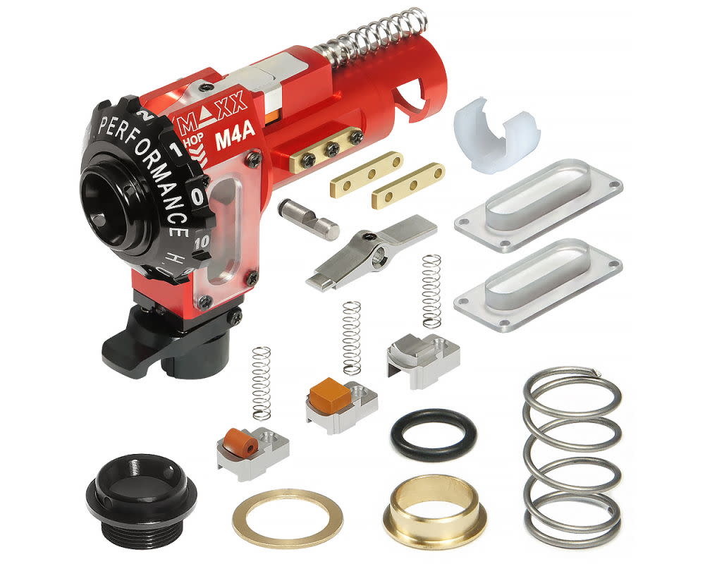 Maxx Model CNC Aluminum Hopup Chamber for M4 / M16 Series Airsoft AEG
