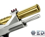 EDGE Custom WARP CNC Stainless Steel Outer Barrel for 5.1 Hi Capa / 1911