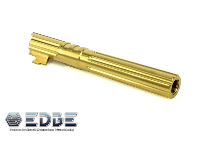 EDGE Custom WARP CNC Stainless Steel Outer Barrel for 5.1 Hi Capa / 1911