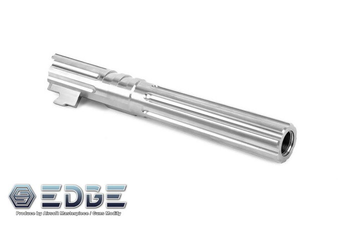 EDGE Custom WARP CNC Stainless Steel Outer Barrel for 5.1 Hi Capa / 1911