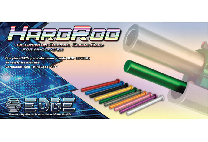 EDGE Custom HARD ROD Aluminum Guide Rod for Hi CAPA 5.1