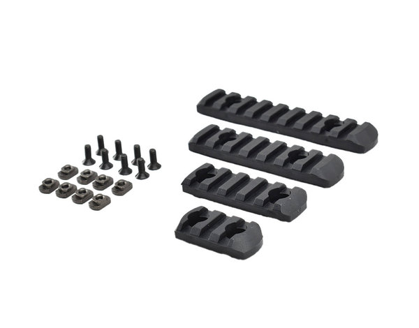 Big Dragon Big Dragon M-LOK rail panels, 3/5/7/9 slot pack, black