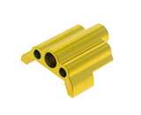 CowCow Aluminum Nozzle Block for AAP-01 Gold