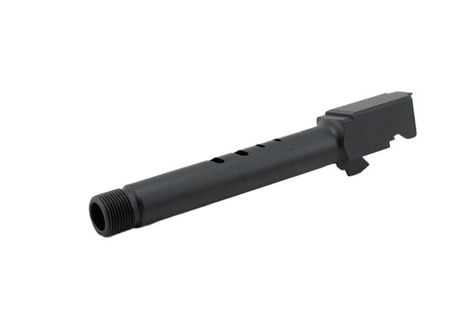 Pro-Arms CNC Aluminum 14mm CCW Threaded Barrel for Umarex Glock G18C / G17 GEN3 Black