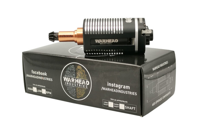 Warhead BLACK Brushless CNC Motor for AEG