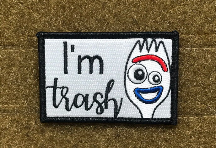 Tactical Outfitters I'm Trash Morale Patch
