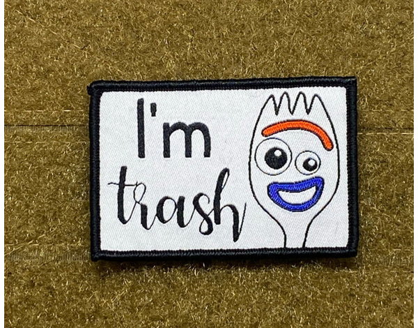 Tactical Outfitters Tactical Outfitters I'm Trash Woven Morale Patch