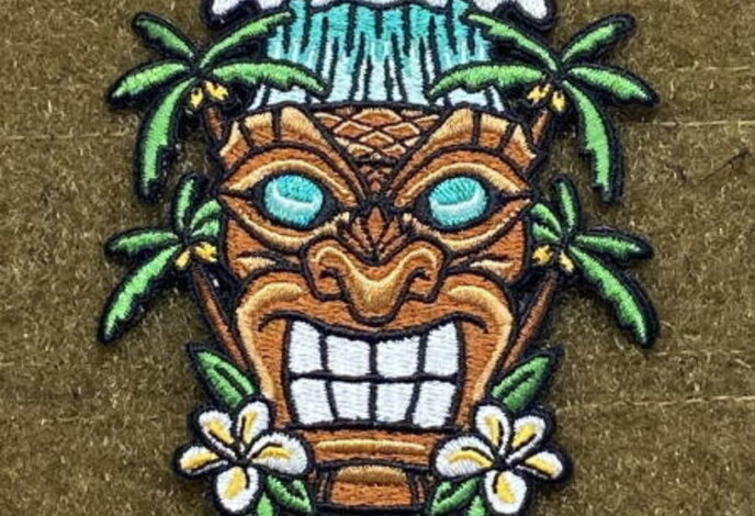 Tactical Outfitters Adrift Venture Tiki God V1 Morale Patch