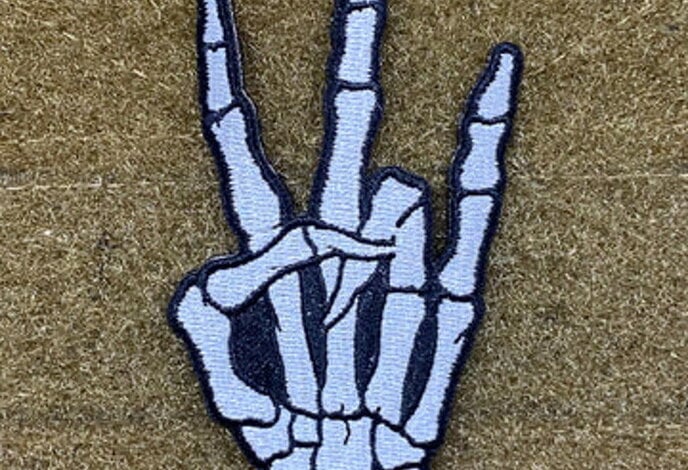 Tactical Outfitters Skeleton Shocker Morale Patch