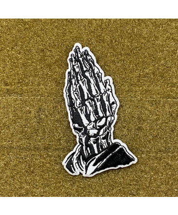 Tactical Outfitters Tactical Outfitters Skeleton Praying Hands Morale Patch