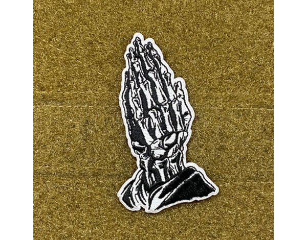 Tactical Outfitters Tactical Outfitters Skeleton Praying Hands Morale Patch