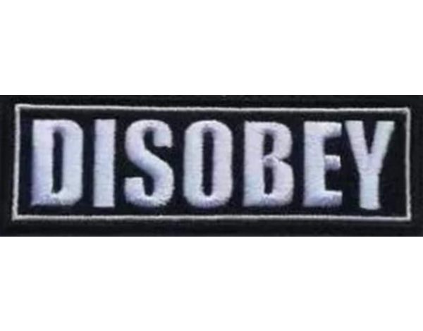 Tactical Outfitters Tactical Outfitters Disobey 4" Morale Patch