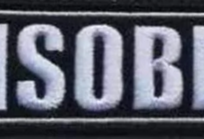 Tactical Outfitters Disobey 4" Morale Patch