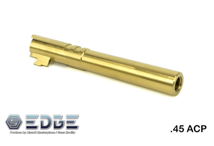 EDGE Custom “.45 ACP” Stainless Steel Outer Barrel for Hi-CAPA 5.1 / 1911