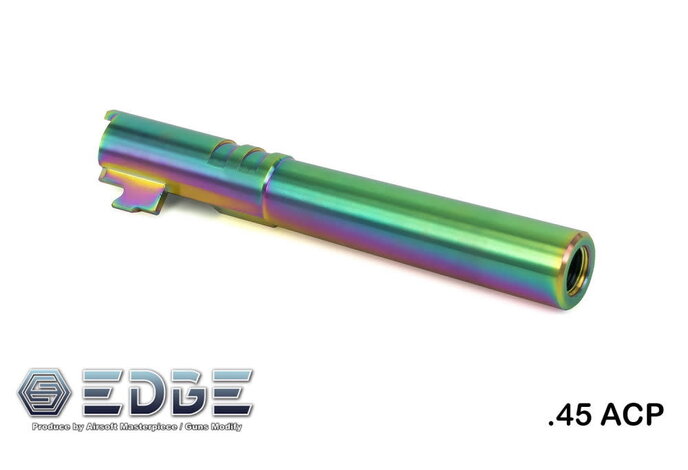EDGE Custom “.45 ACP” Stainless Steel Outer Barrel for Hi-CAPA 5.1 / 1911