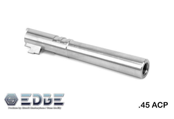 EDGE Custom “.45 ACP” Stainless Steel Outer Barrel for Hi-CAPA 5.1 / 1911