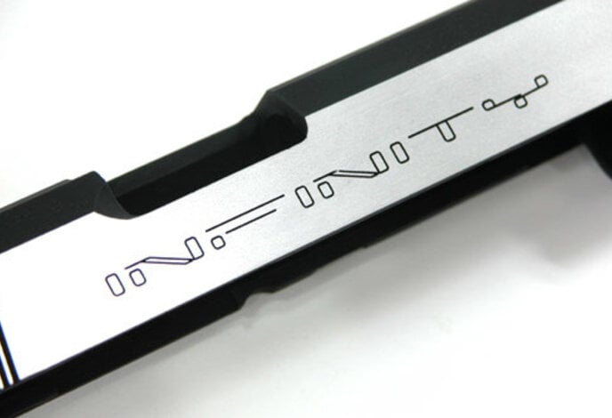 Guarder Aluminum Standard Slide for Tokyo Marui Hi Capa 5.1 (Infinity / Dual Tone)