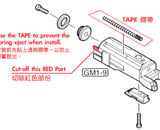 Guarder Aluminum Standard Slide for Tokyo Marui Hi Capa 5.1 (Infinity / Dual Tone)