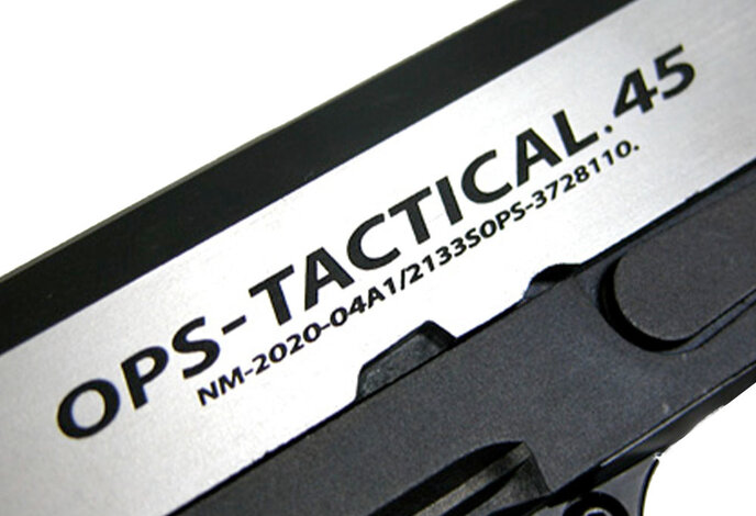 Guarder Aluminum Standard Slide for Tokyo Marui Hi Capa 4.3 (OPS / Dual Tone)