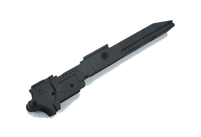 Guarder Aluminum CNC Anodized Frame for Tokyo Marui Hi Capa Gold Match (No Markings / Black)