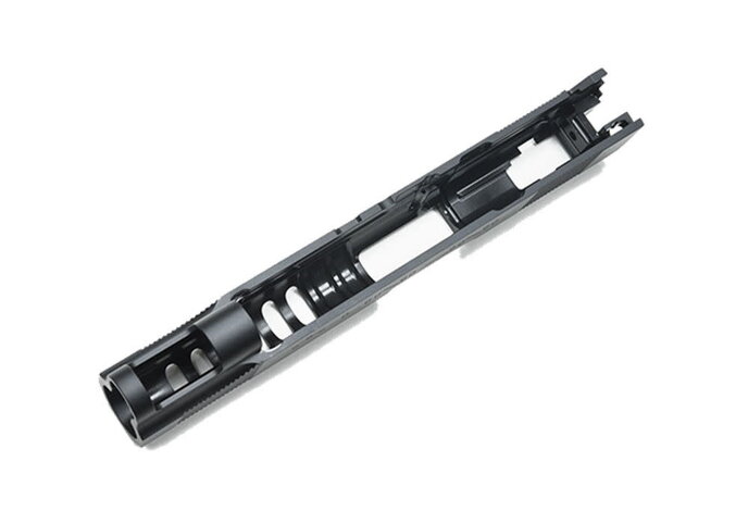 Guarder Steel CNC Slide for Tokyo Marui Hi Capa 5.1 Gold Match with Lightweight Housing (Infinity / Black)