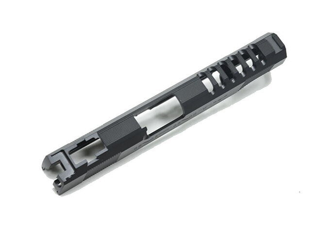 Guarder Steel CNC Slide for Tokyo Marui Hi Capa 5.1 Gold Match with Lightweight Housing (Infinity / Black)