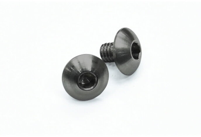 Guarder Stainless Steel CNC Grip Screws for Tokyo Marui 5.1 / 4.3 Hi Capa, Black