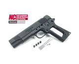 Guarder Anodized Aluminum Slide and Frame for Tokyo Marui MEU .45, Black