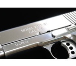 Guarder Guarder Aluminum Slide and Frame for Tokyo Marui MEU .45, TRP Markings, Electroplating Sliver