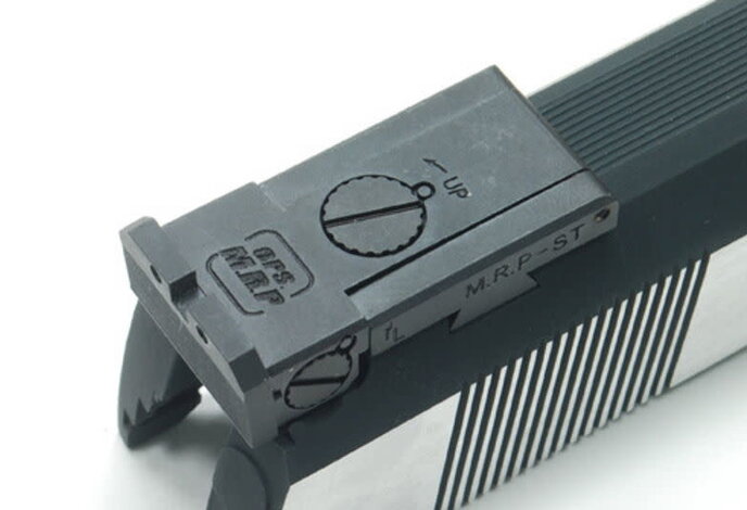 Guarder Steel Rear Sight for Tokyo Marui 5.1 Hi Capa, Marui OPS Style
