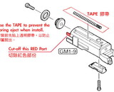Guarder Aluminum Standard Slide for Tokyo Marui Hi Capa 5.1  (Springfield / Dual Tone)