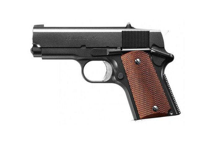 Tokyo Marui Detonics .45 gas blowback pistol, black