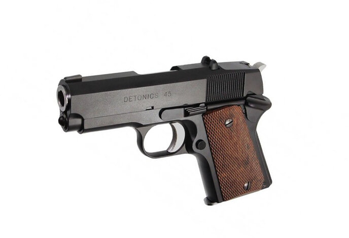Tokyo Marui Detonics .45 gas blowback pistol, black