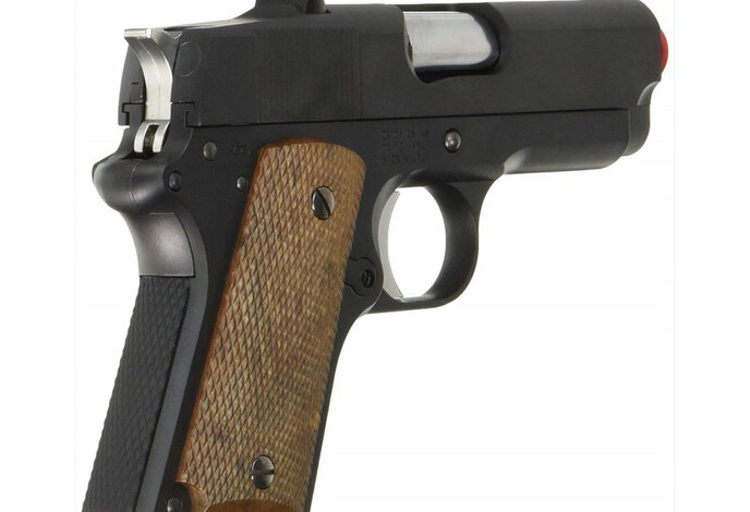 Tokyo Marui Detonics .45 gas blowback pistol, black