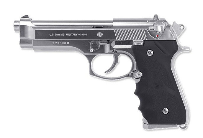 Tokyo Marui M92F Military Silver Gas Blowback Pistol