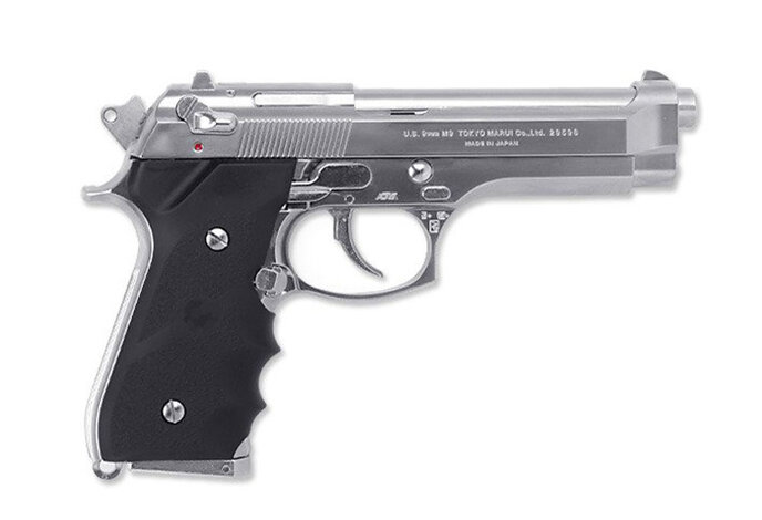 Tokyo Marui M92F Military Silver Gas Blowback Pistol