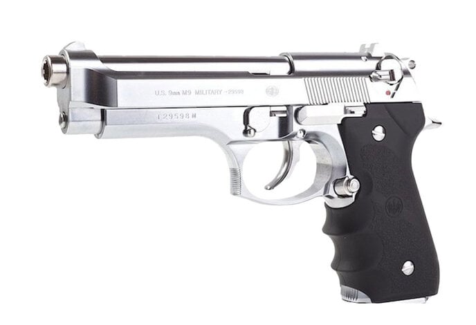 Tokyo Marui M92F Military Silver Gas Blowback Pistol