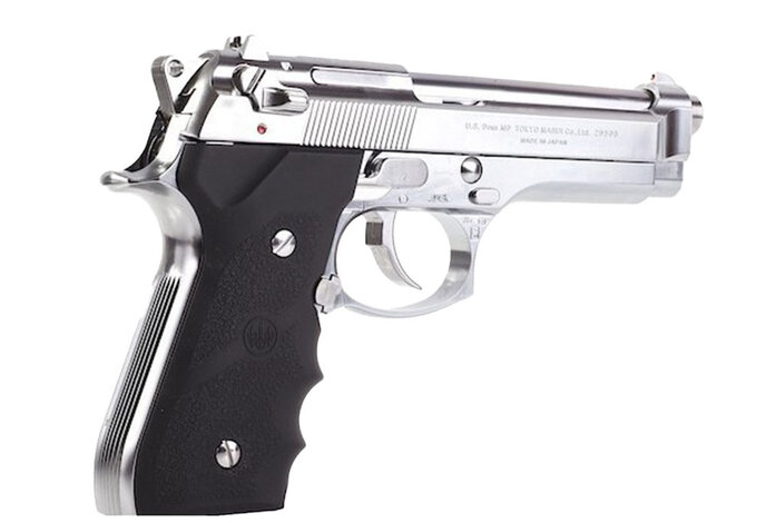 Tokyo Marui M92F Military Silver Gas Blowback Pistol